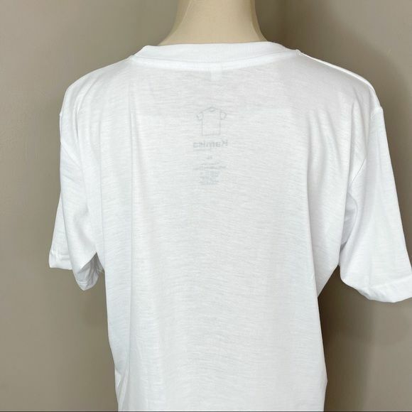 NWT Kamisa by Kultura White t shirt philippines print Small Unisex - Picture 7 of 9